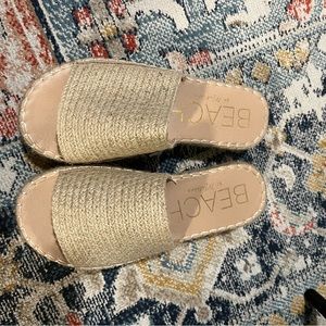 coconuts platform beach sandals